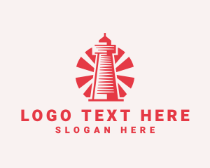 Red Light Tower logo design