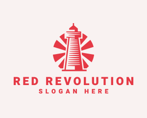 Red Light Tower logo design