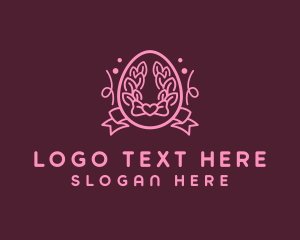 Easter Egg Wreath  Logo