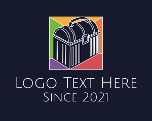 Box - Stained Glass Tool Box logo design