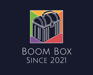 Stained Glass Tool Box logo design