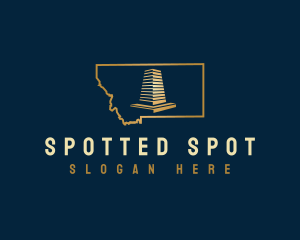 Montana Tourist Spot Monument logo design