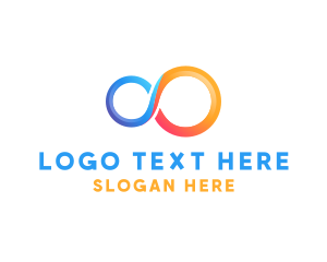 Loop - Generic Startup Loop logo design