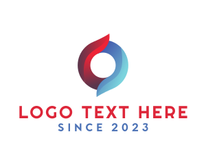 Cooling - Heating and Cooling Letter O logo design