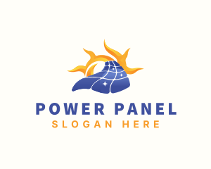 Panel - Solar Panel Sun Energy logo design