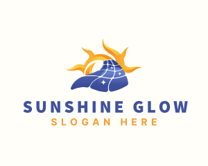 Sunlight - Solar Panel Sun Energy logo design