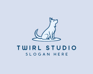 Puppy Dog Training Logo