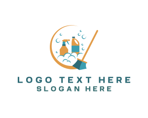 Sanitation - Clean Sanitation Disinfection logo design