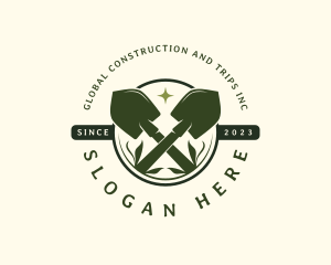 Nature Conservation - Garden Shovel Landscaping logo design