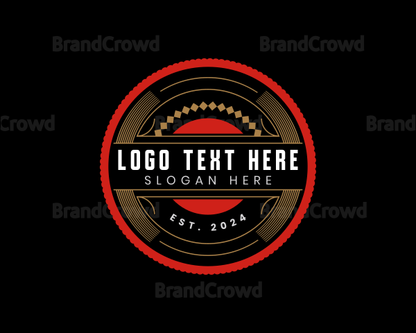 Elegant Professional Badge Logo