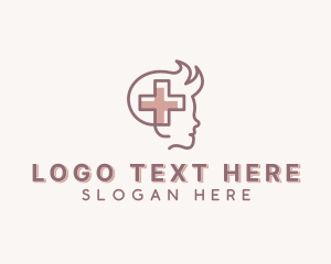 Medical Cross - Medical Mental Counseling logo design