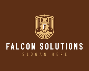 Eagle Royal Shield logo design