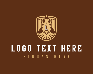 Fashion - Eagle Royal Shield logo design