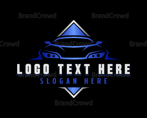 Modern Car Detailing Logo