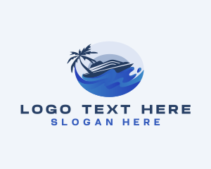 Outdoor - Cruise Ship Travel logo design