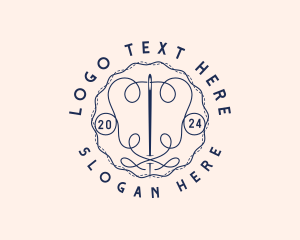 Sewing - Sewing Needle Thread logo design