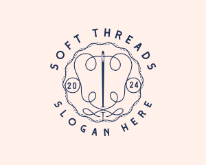 Sewing Needle Thread logo design