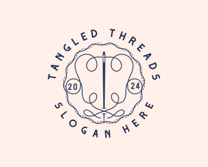 Sewing Needle Thread logo design