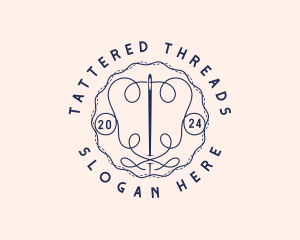 Sewing Needle Thread logo design