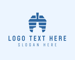 Medication - Breathing Lung Healthcare logo design