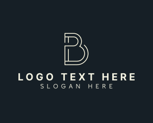 Generic Business Letter B Logo