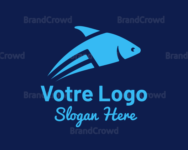 Blue Flying Fish Logo