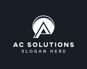 Modern Professional Letter A logo design