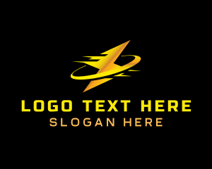 Bolt - Power Lightning Electricity logo design