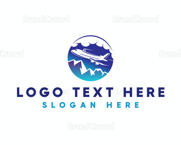 Airplane Airline Travel Logo