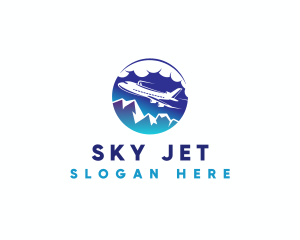 Airplane Airline Travel logo design