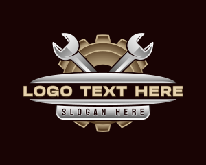 Wrench - Wrench Industrial Mechanic logo design