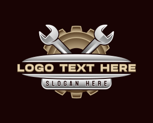 Industry - Wrench Industrial Mechanic logo design