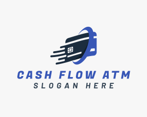 Atm - Fast Credit Card logo design