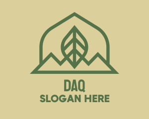 Gardening - Green Leaf Mountain logo design