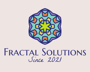 Fractal - Kaleidoscope Tile Pattern logo design