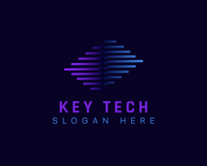 Tech Wave Digital logo design