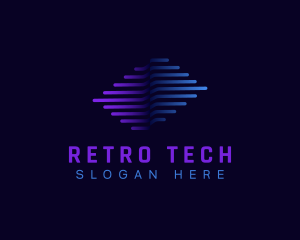 Tech Wave Digital logo design