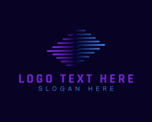 Application - Tech Wave Digital logo design