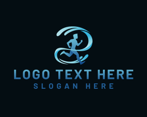 Athlete - Athlete Running Fitness logo design