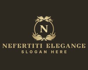 Luxury Leaves Boutique logo design