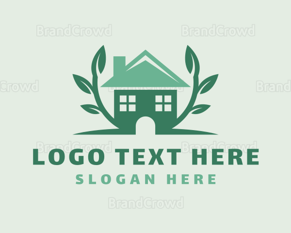 House Plant Landscaping Logo