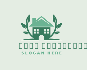 House Plant Landscaping logo design