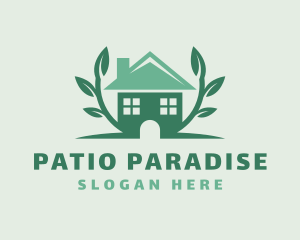 Patio - House Plant Landscaping logo design