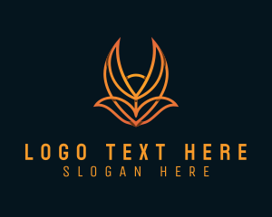 Corporation - Modern Elegant Fox logo design