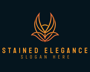 Modern Elegant Fox logo design