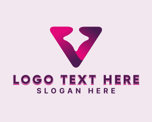 Advertising - Creative Studio Letter V logo design