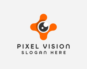 Digital Eye Camera Media  logo design