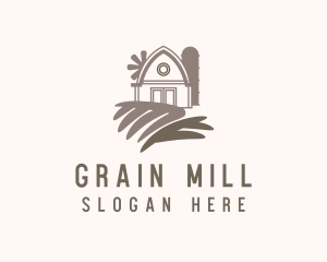 Mill - Farming Barn Mill logo design