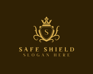 Shield Royal University logo design