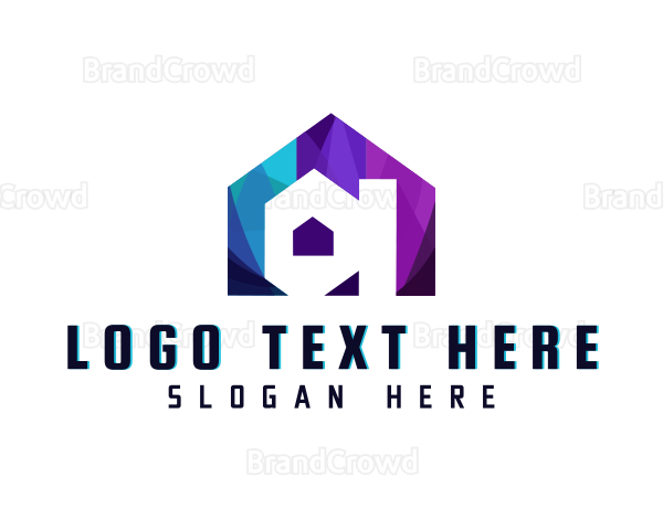 Modern House Letter A Logo